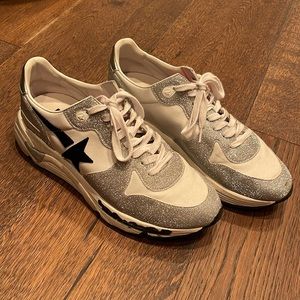Glitter runner golden goose